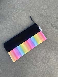 Pencil Cases: Pencil Case - Rainbow Stripes