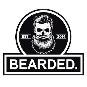 BEARDED. Sticker