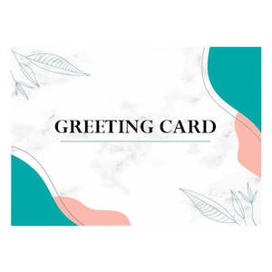 Clothing: Greeting Card