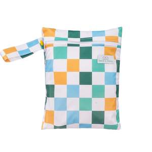 Medium Wet Bag | Retro Checkerboard