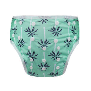 Mint Tropics Swim Nappy