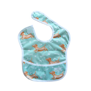 Classic Bib | Dashing Dachshund