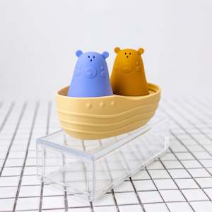 Boating Bears | Silicone Bath Toys