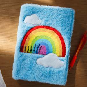 Fluffy Notebook | Te Reo Māori Rainbow