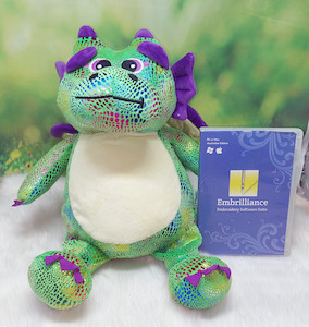 Toy: Little Elska Dragon (with pale yellow tummy)