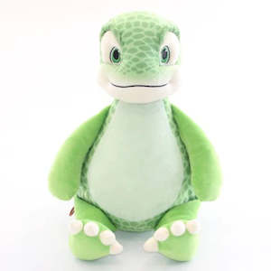 Toy: Big Mike the Green Dinosaur Cubbie