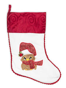 Toy: Christmas Owl Stocking