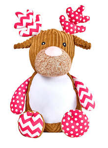 Toy: Cupcake the Pink Cubbie Reindeer