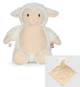 Toy: Loverby Lamb and Cuddle Blanket Combo