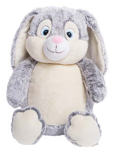 Grey Cubbie Bunny