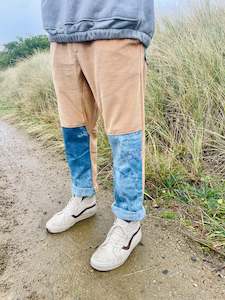 (Size32) The cord crafter pant- Tan denim