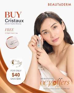 Direct selling - cosmetic, perfume and toiletry: Beautéful OCT-offers for Cristaux Zerum Hydra-Beauty Skin Brightening Serum 30ml