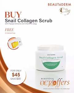 Beautéful OCT-offers for Snail Collagen Body Scrub 500g