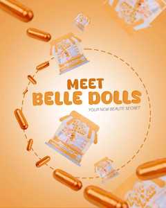 Belle Dolls Premium Vitamins C 30capsules