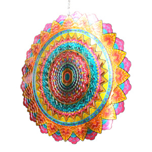 Mandala of Joy Wind Spinner