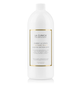 Home Scents: La Clinica Home Fabric & Linen Laundry Wash Liquid Detergent 1Lt