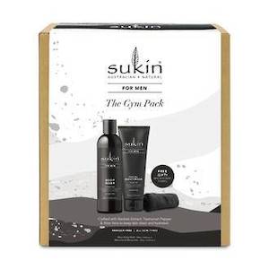 Sukin The Gym Pack Wash & Facial Moisturiser