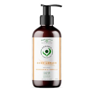 Organic Formulations Mandarin & Vanilla Body lotion