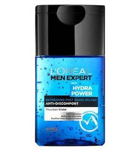 Shaving: L'OREAL MEN EXPERT HYDRA POWER AFTER SHAVE BALM 125ML