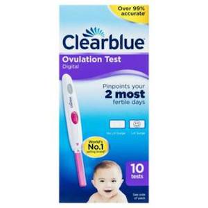 Maternity: CLEARBLUE OVULATION TEST DIGITAL, 10 TESTS