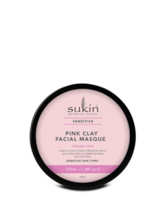 SUKIN Sensitive Pink Clay Facial Masque,100ml