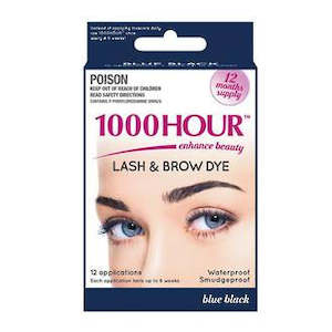 Eyelash & Brow Dye Kit -Blue/Black