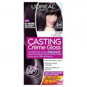 L'OREAL PARIS CASTING CREME GLOSS 316 PLUM