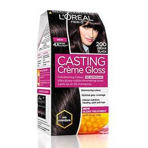 L'OREAL PARIS CASTING CREME GLOSS 200 EBONY BLACK