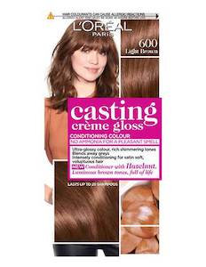 L'OREAL PARIS CASTING CREME GLOSS 600 LIGHT BROWN