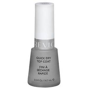 Nail Polishes: REVLON QUICK DRY TOP COAT