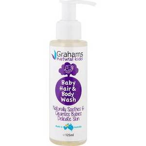 Natural Baby Hair & Body Wash 125ml