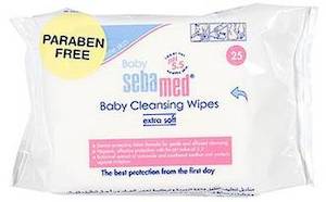 SEBAMED BABY CLEANSING WIPES 25 PCE