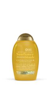 Treatments: OGX SUNFLOWER SHIMMERING BLONDE CONDITIONER