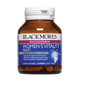 BLACKMORES WOMEN'S VITALITY MULTI 50 TABLETS