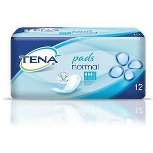 Womens Health: TENA NORMAL INCONTINENCE PADS 12 PACK