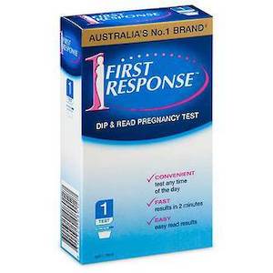 First Response Pregnancy Test, 1 Test