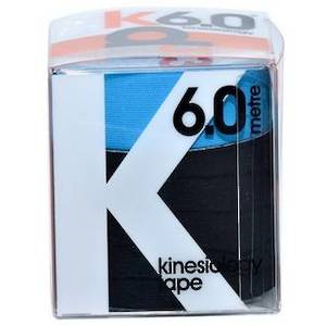 D3 Kinesiology Tape Twin Pack-black&electric Blue