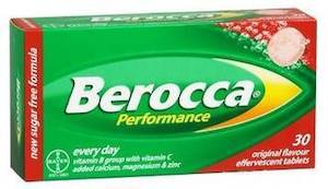 BEROCCA PERFORMANCE EFFERVESCENT ORIGINAL 30 TABS