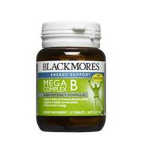 BLACKMORES MEGA B COMPLEX 31 TABLETS