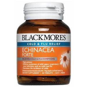 Blackmores: BLACKMORES ECHINACEA FORTE 40 TABLETS