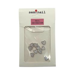 Toiletry wholesaling: Pearl Heart Nail Decoration