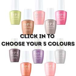 Choose 5 FOR $75 OPI Gel Deal