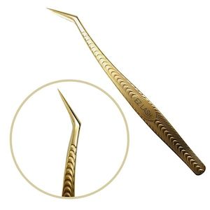 EZ Lash X Long Slanted Grafting Tweezers