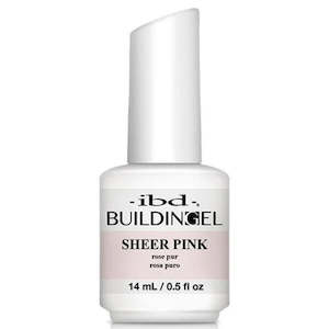 IBD Building Gel - Sheer Pink 14ml