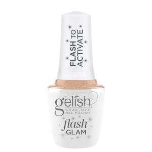 Gelish Flash Glam Gel Polish 15ml - Bright Up My Alley