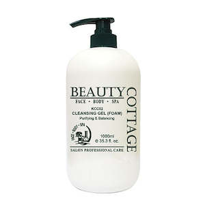 Toiletry wholesaling: Beauty Cottage Cleansing Gel (Foam) Purifying & Balancing 1000ml