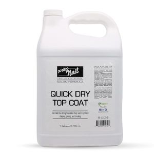 Toiletry wholesaling: Quick Dry Top Coat - 1 Gallon (3.8Ltrs)