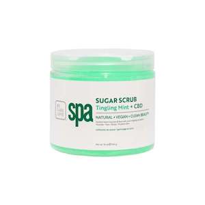 BCL Tingling Mint + CBD Sugar Scrub 450g