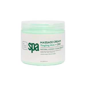 BCL Tingling Mint + CBD Massage Cream 450g