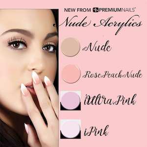 Premium Acrylic Powder - Nude( Small 0.6 oz)